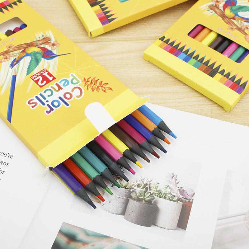Colored Pencil Professional - أقلام رصاص 24/36/48 لونًا للأطفال، أدوات
