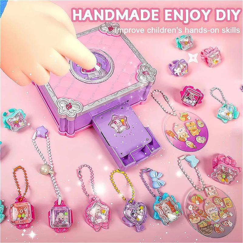 Art Craft Kits For Kids - مجموعة صانع الملصقات ثلاثية الأبعاد DIY