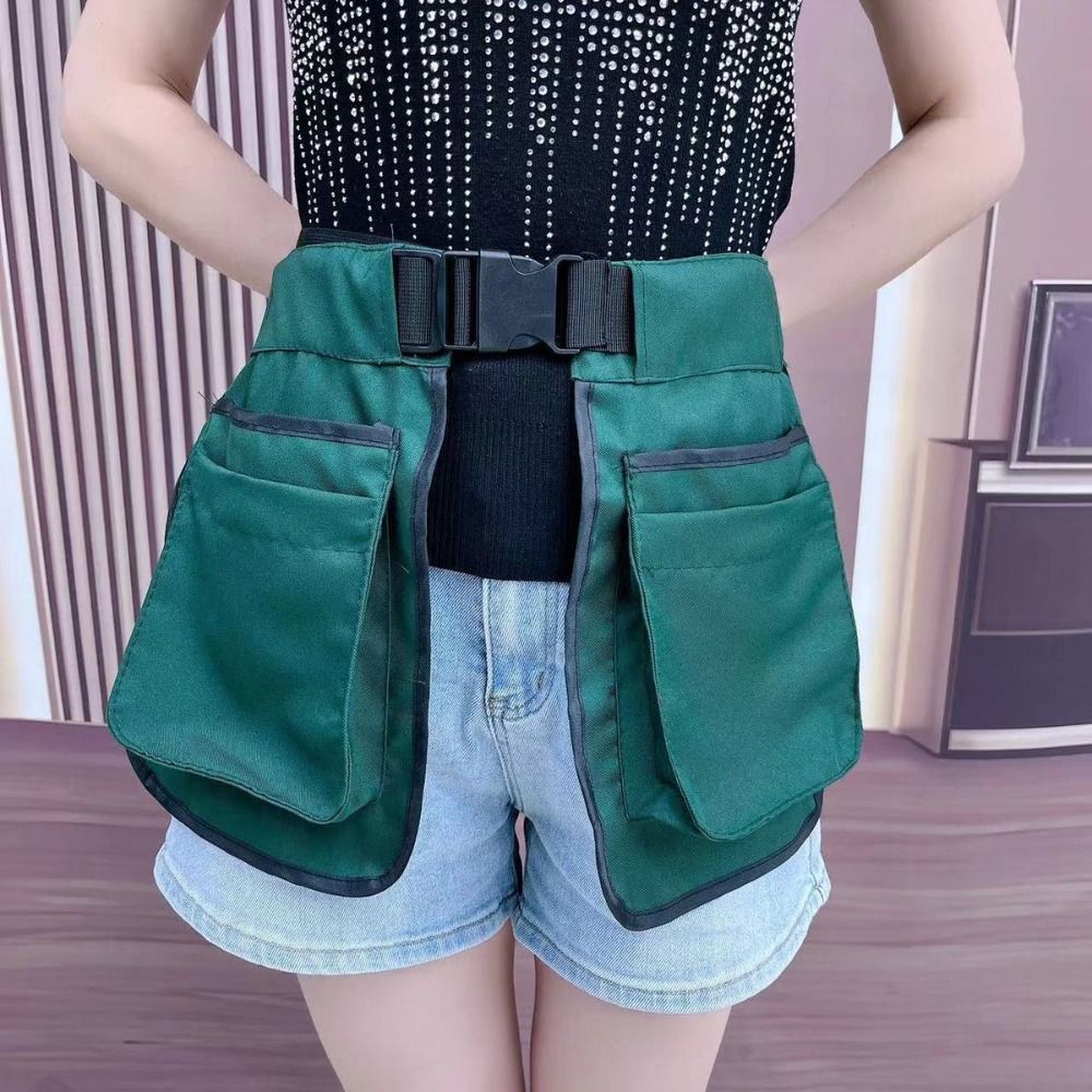 Art Craft Bag - حقيبة خصر محمولة بنمط عرقي، سعة