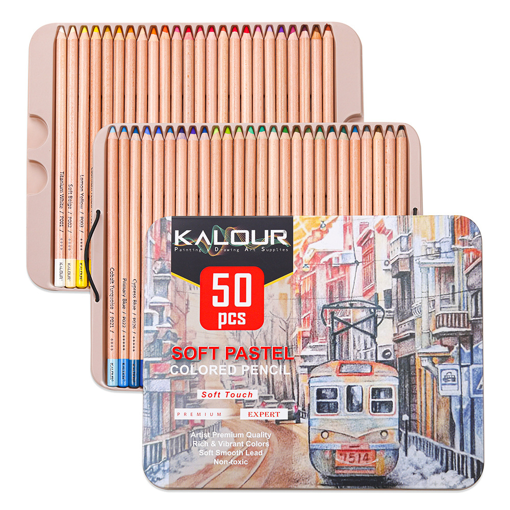 Colored Pencil Professional - أقلام تلوين كالور 50 لونًا في