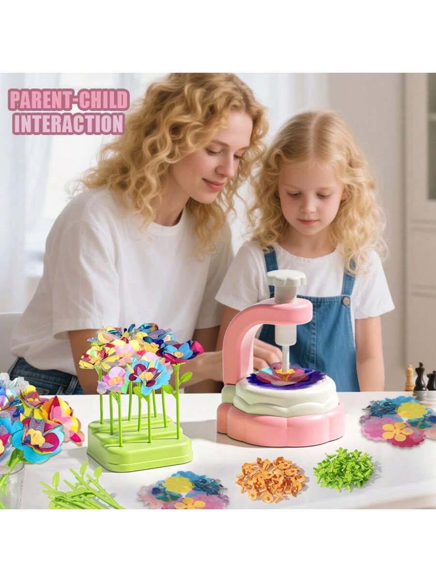 Art Craft Kits For Kids - مجموعة أدوات حرفية على شكل زهرة