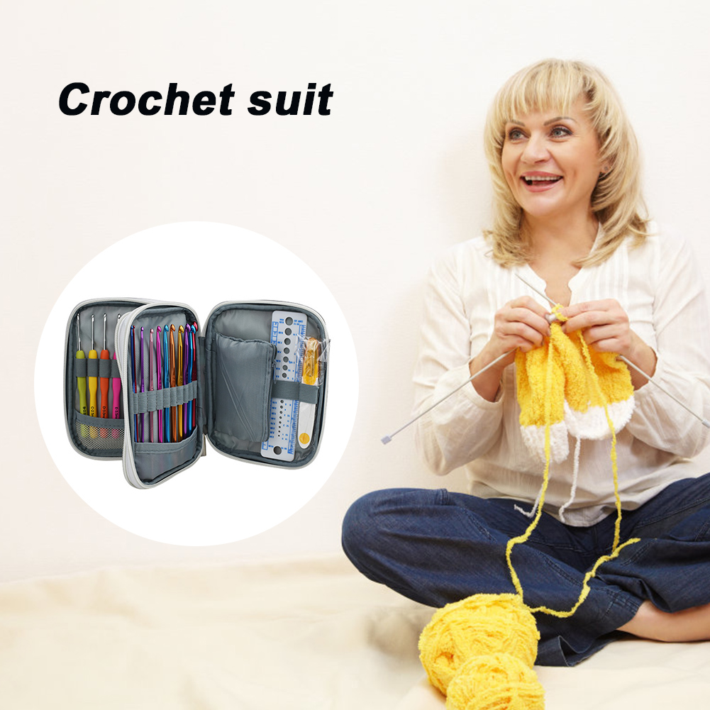 مجموعة أدوات الكروشيه اليدوية  - مراجعة Art Craft Yarn وسعره