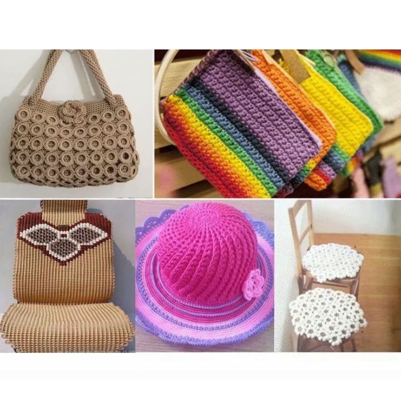 1.5 مللي متر 200 متر الملونة غ - مراجعة Art Craft Yarn وسعره