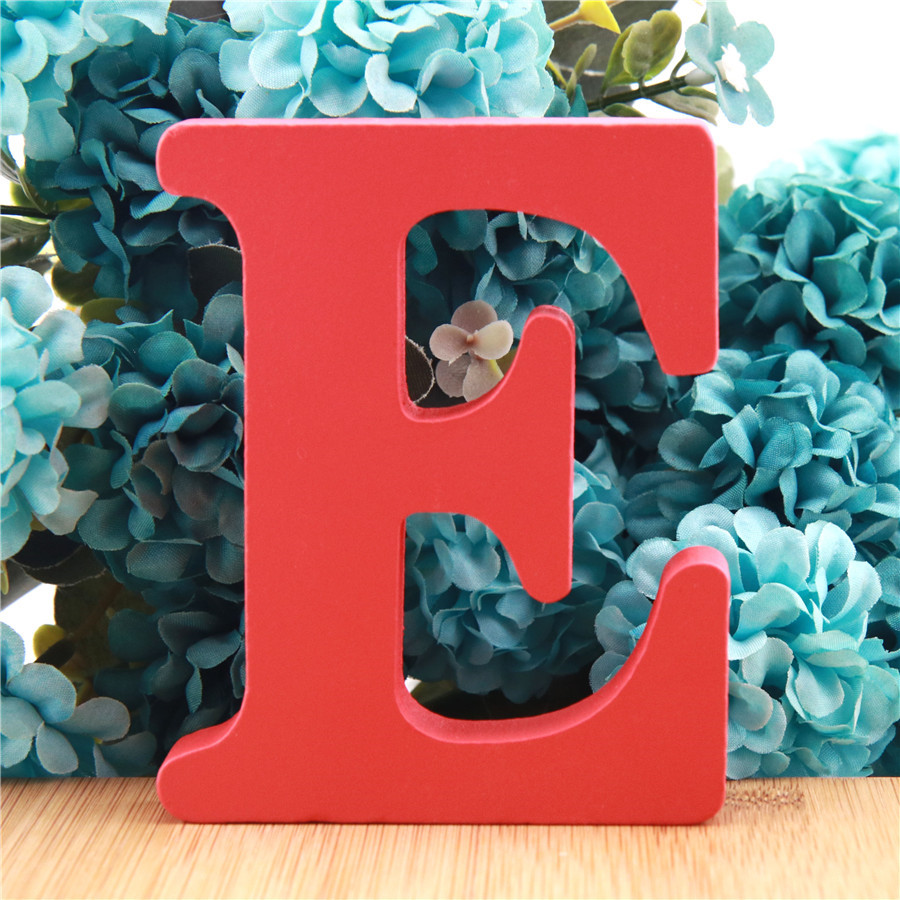 1 قطعة 10CMX10CM الأحمر الفن ك - مراجعة Letter S Art Craft وسعره
