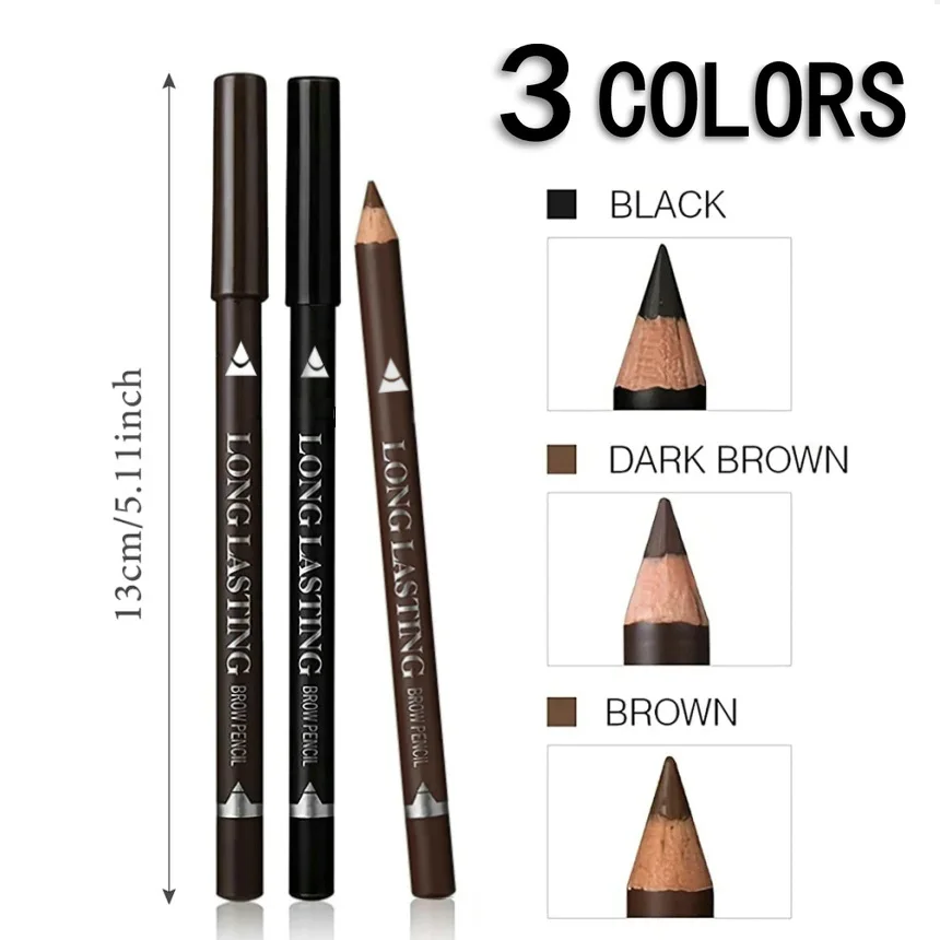 6/12 قطعة قلم حواجب العين مقاو - مراجعة Colored Pencil Professional وسعره