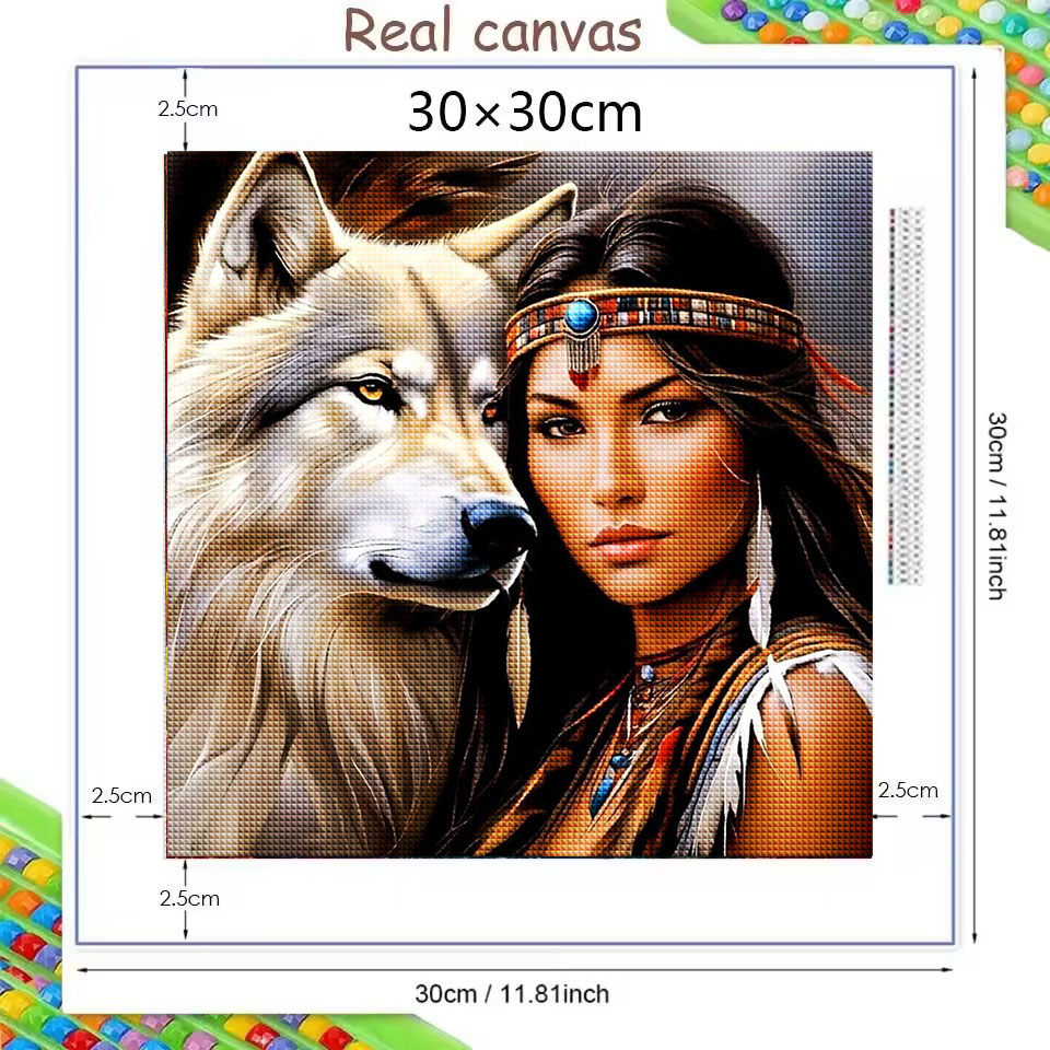 لوحة ماسية خماسية الأبعاد: Wom - مراجعة Art Craft Lion وسعره