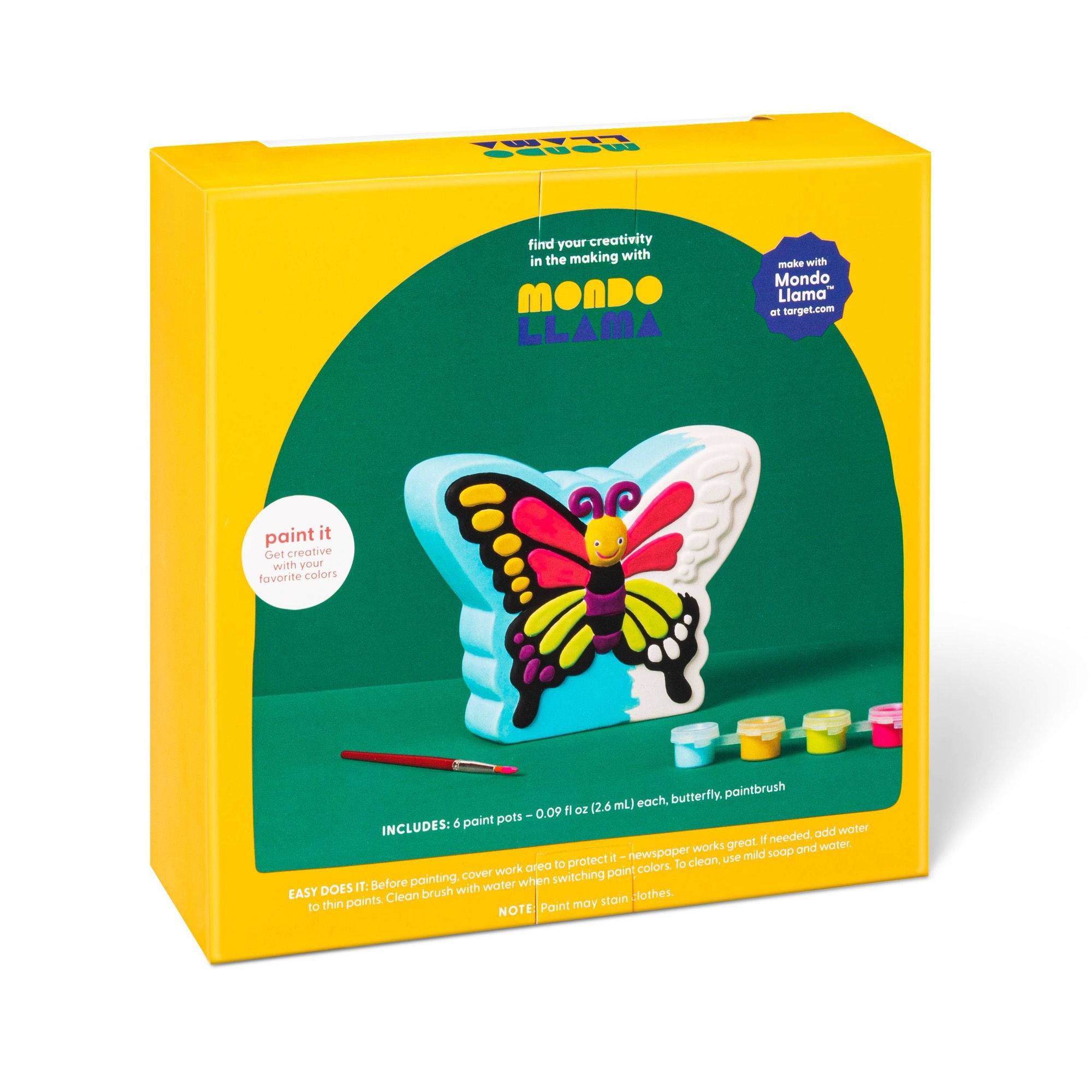 مجموعة أدوات صنع فراشة خزفية ي - مراجعة Art Craft Kits For Kids وسعره