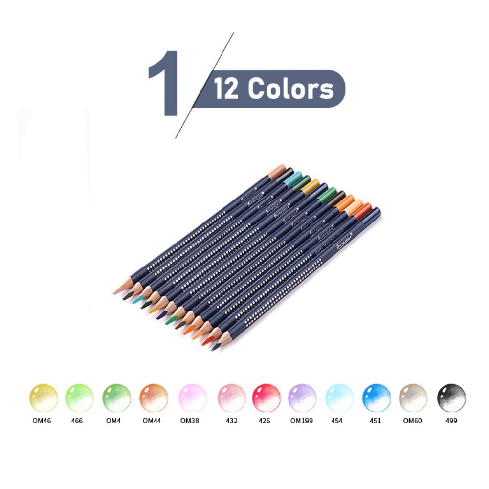 مجموعة أقلام خشبية 12/24/36 لو - مراجعة Colored Pencil Professional وسعره