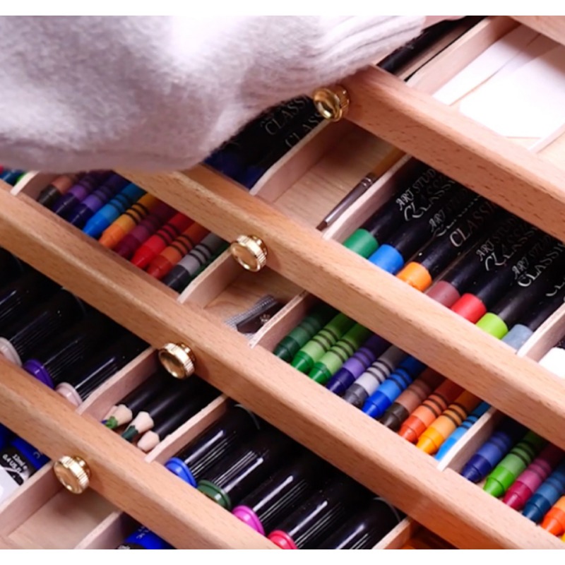 حافظة رسم احترافية لأدراج منظم - مراجعة Colored Pencil Professional وسعره