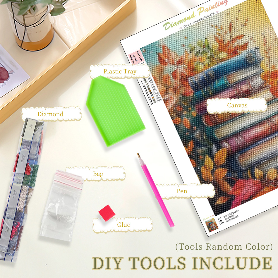 RUOPOTY طقم فن الألماس للرسم ب - مراجعة Art Craft Ideas With Paper وسعره