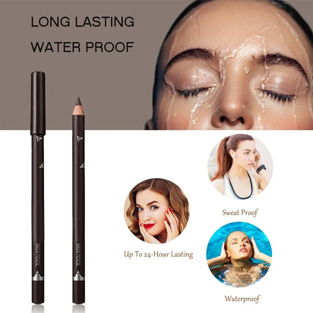 6/12 قطعة قلم حواجب العين مقاو - مراجعة Colored Pencil Professional وسعره