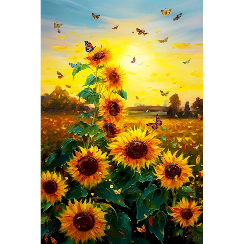RUOPOTY لوحة فنية بالماس بتصمي - مراجعة Art Craft Ideas With Paper وسعره