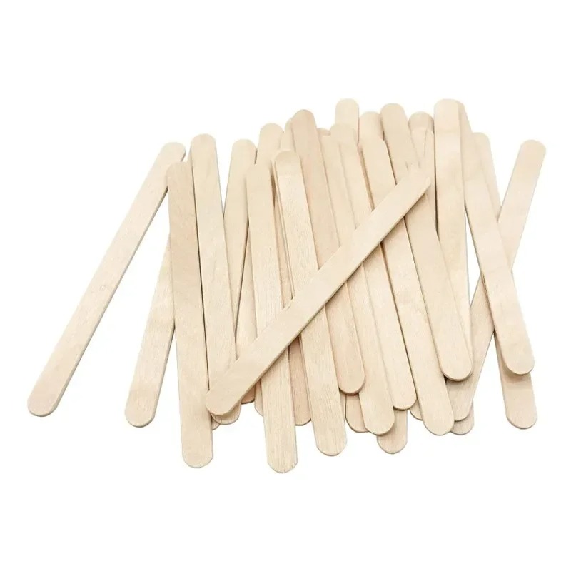 50 قطعة/مجموعة أعواد خشبية طبي - مراجعة Art Craft Stick وسعره