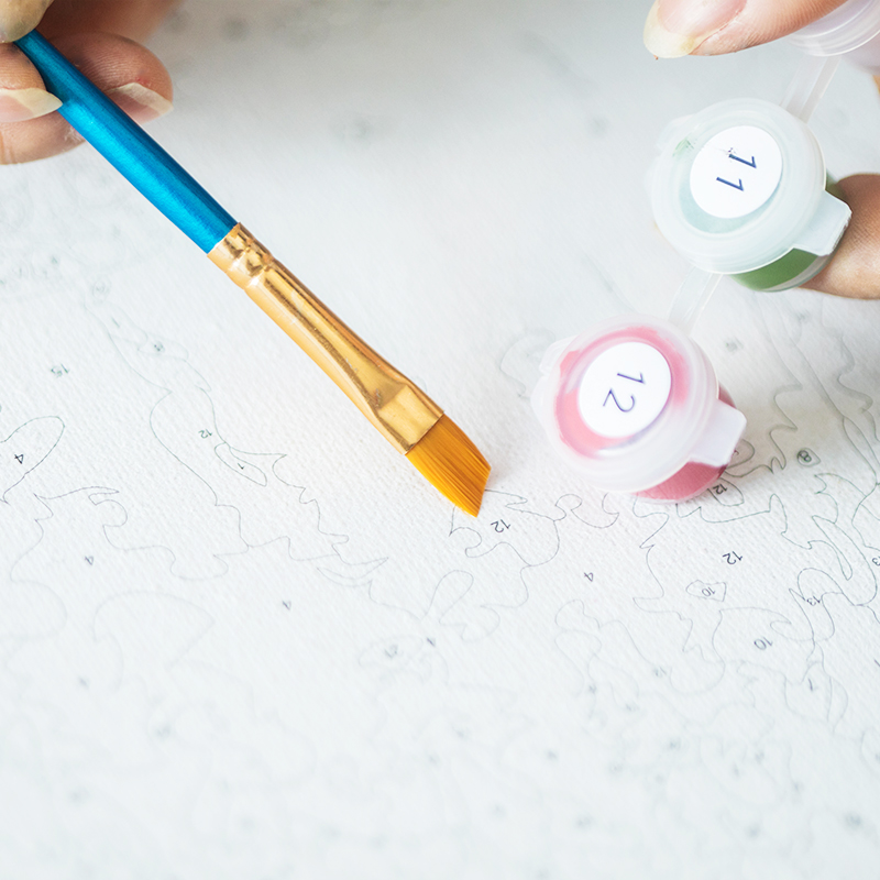 لوحة رسم بالأرقام بدون إطار، ص - مراجعة Art Craft Lion وسعره