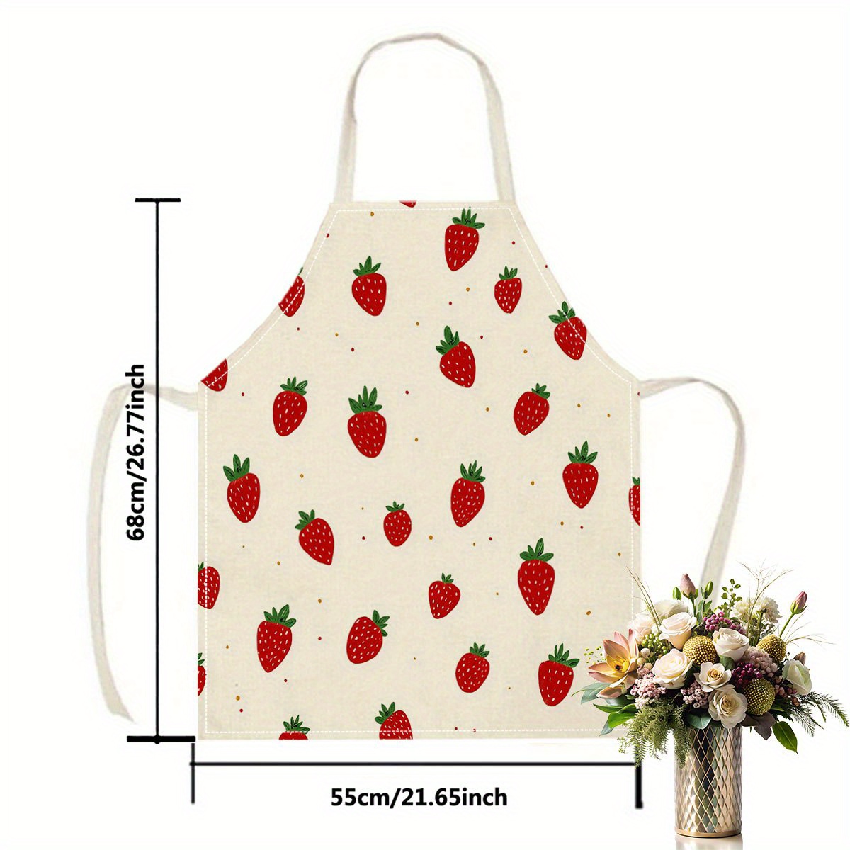 مريلة بنمط الفراولة، مريلة مطب - مراجعة Art Craft Kitchen وسعره