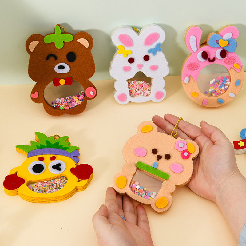 مجموعات فنية يهز الحيوانات DIY - مراجعة Art Craft Kits For Kids وسعره