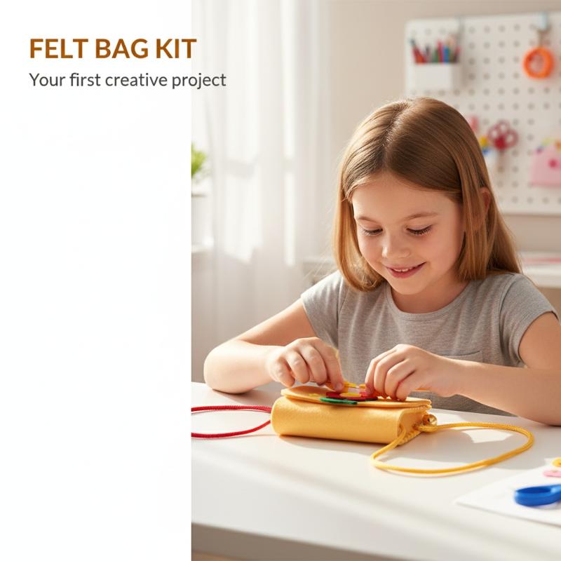 طقم صنع حقائب من اللباد للأطفا - مراجعة Art Craft Bag وسعره
