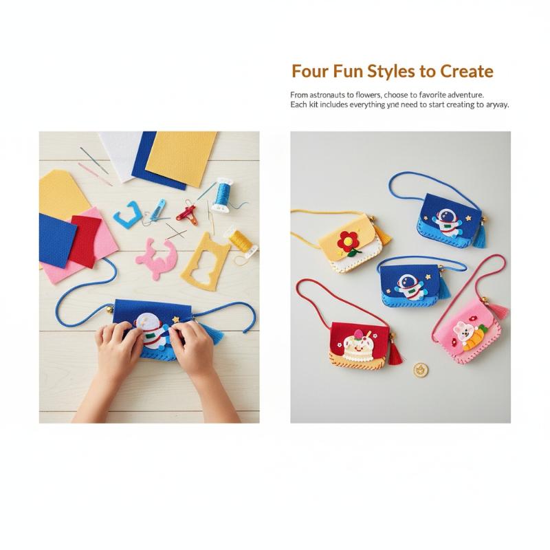طقم صنع حقائب من اللباد للأطفا - مراجعة Art Craft Bag وسعره