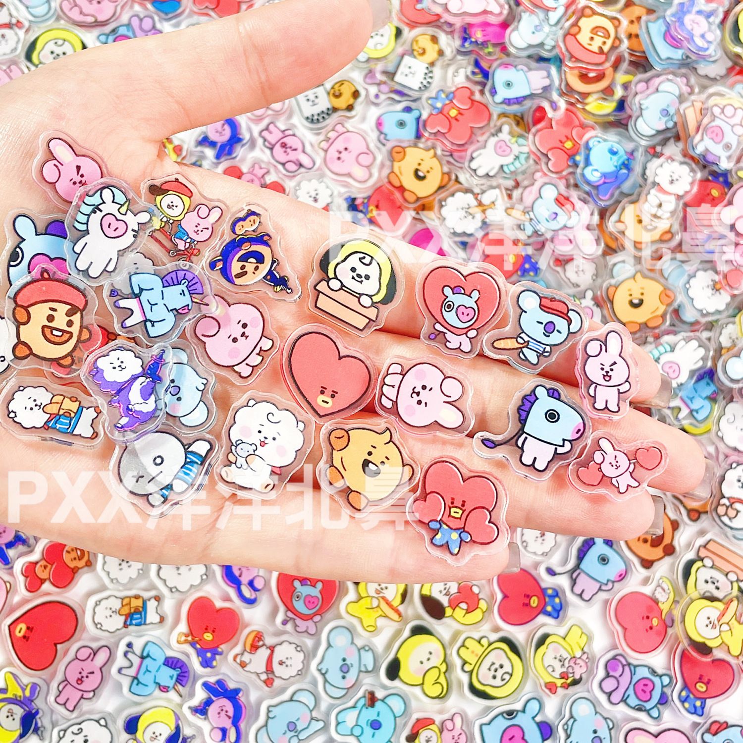 100 قطعة من قطع الأكريليك أحاد - مراجعة Art Craft Materials وسعره