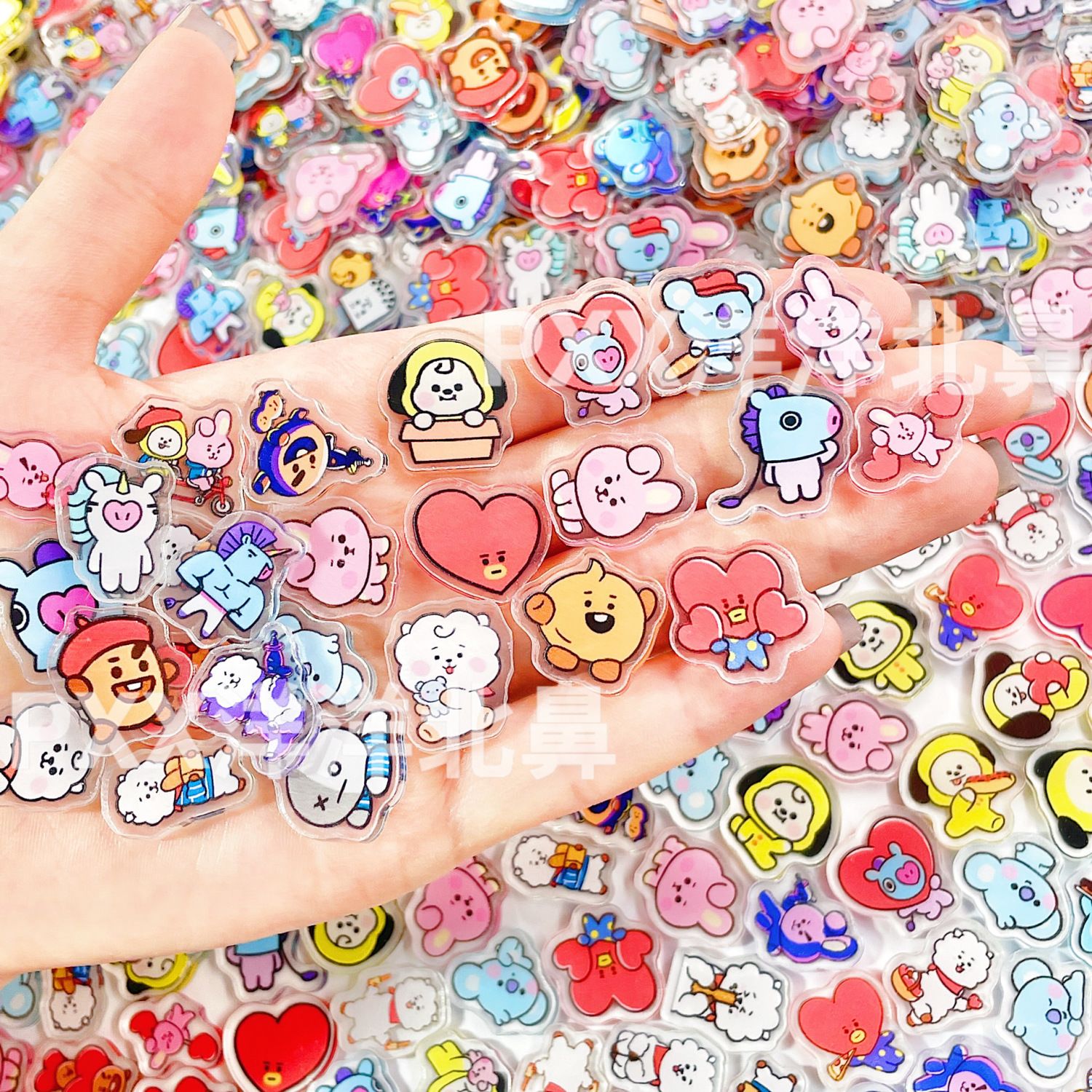 100 قطعة من قطع الأكريليك أحاد - مراجعة Art Craft Materials وسعره