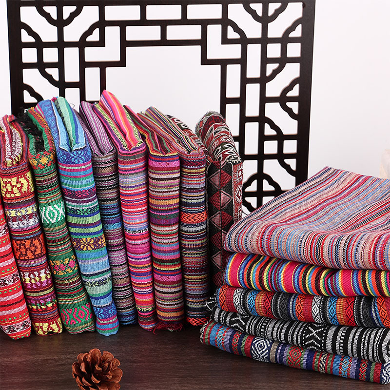 العرقية نمط البوليستر الجاكار  - مراجعة Art Craft Upholstery وسعره