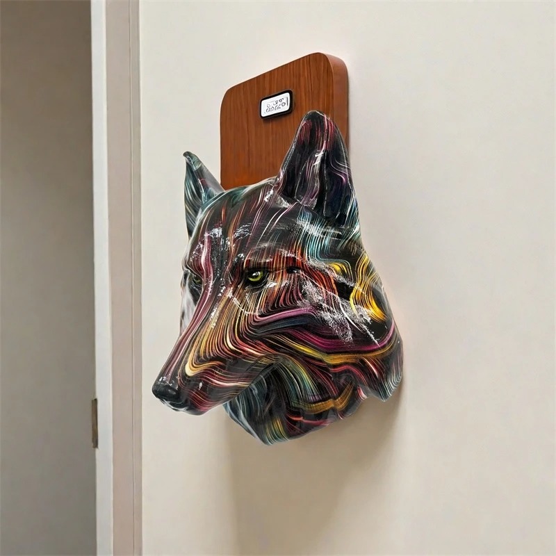 ديكور حائط على شكل حيوانات من  - مراجعة Art Craft Lion وسعره