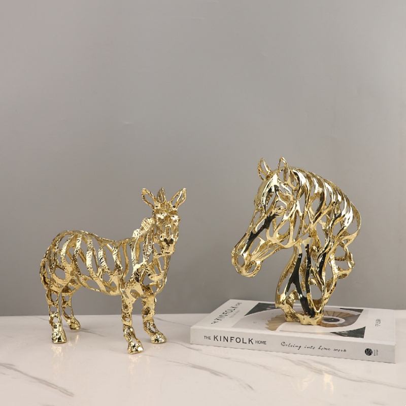 منحوتات حيوانات اصطناعية معدني - مراجعة Art Craft Lion وسعره