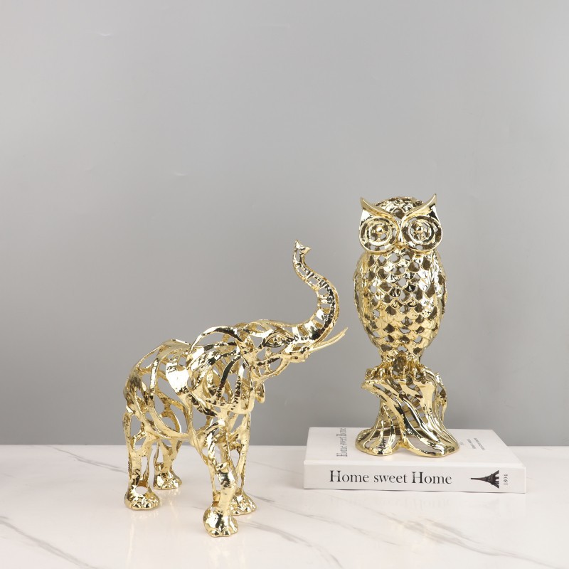 منحوتات حيوانات اصطناعية معدني - مراجعة Art Craft Lion وسعره