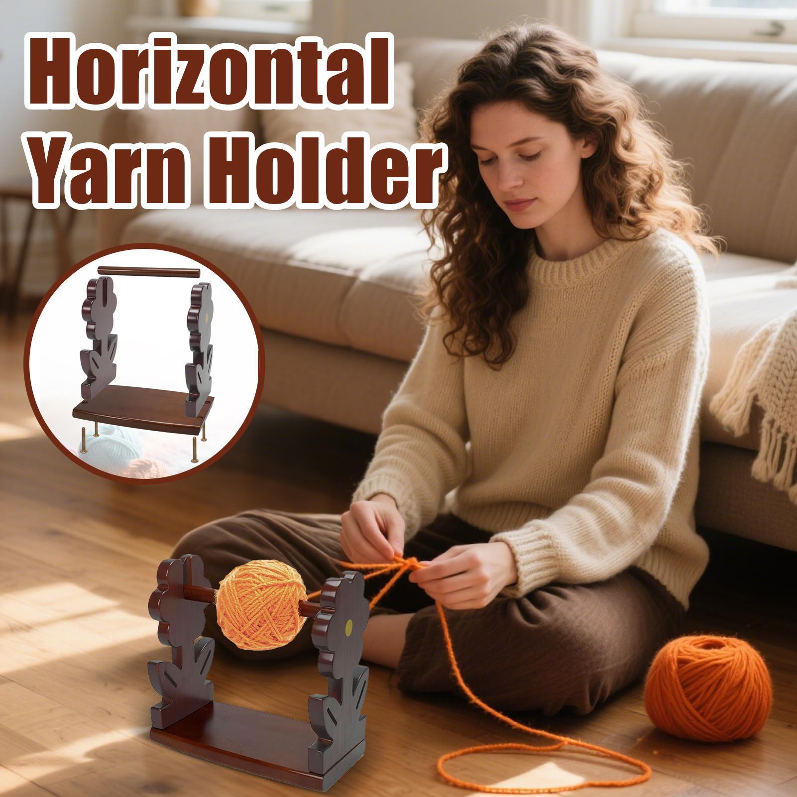 الكروشيه الغزل حامل غزل خشبي ح - مراجعة Art Craft Yarn وسعره