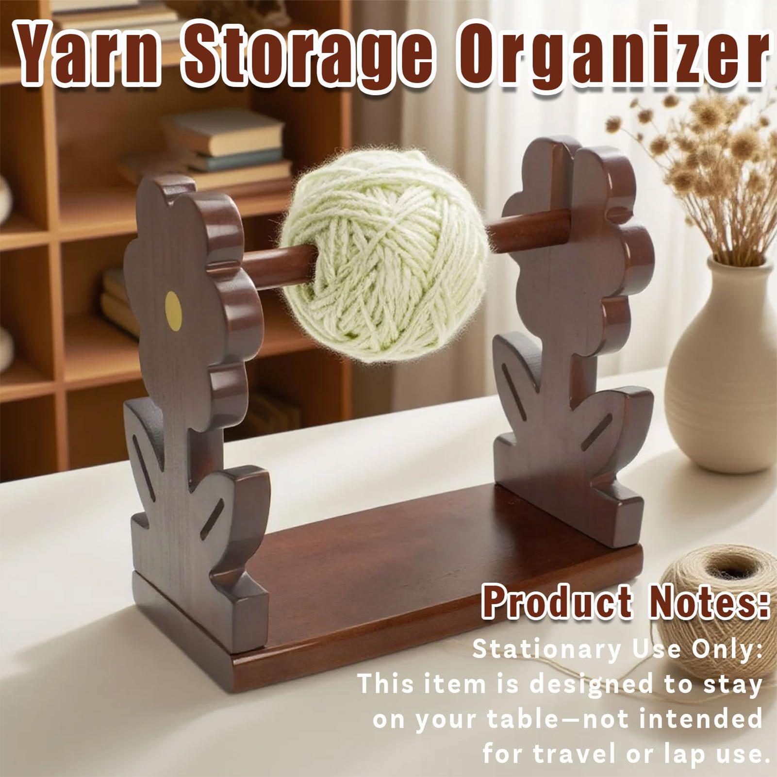 الكروشيه الغزل حامل غزل خشبي ح - مراجعة Art Craft Yarn وسعره