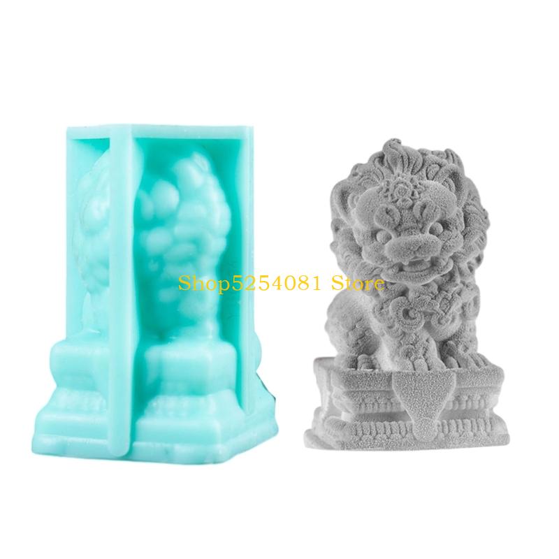 قوالب أسد الحجر الصيني من السي - مراجعة Art Craft Lion وسعره