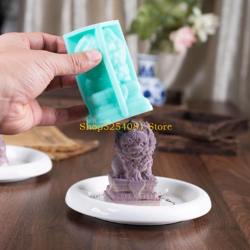قوالب أسد الحجر الصيني من السي - مراجعة Art Craft Lion وسعره